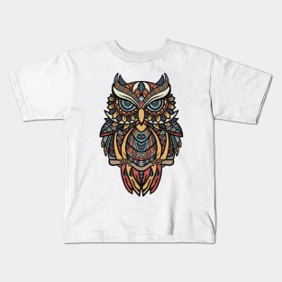 Perched Owl Kids T-Shirt